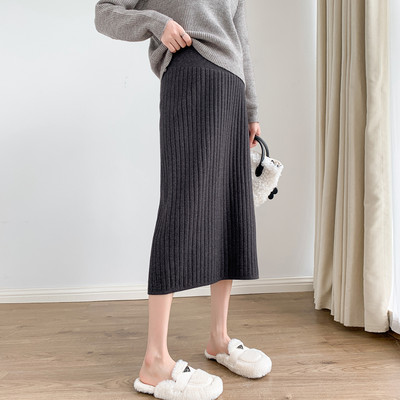 Дамска ежедневна пола с широк колан