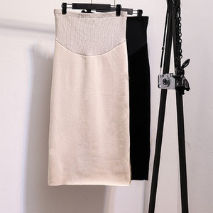 Дамска пола за бременни с цепка