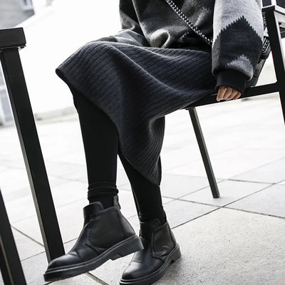 Модерна дамска пола с цепка -подходяща за бременни