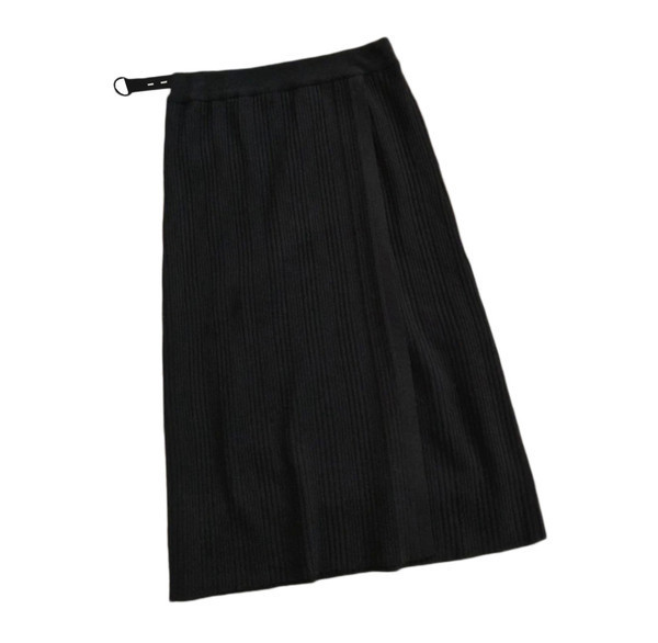 Дамска ежедневна черна пола