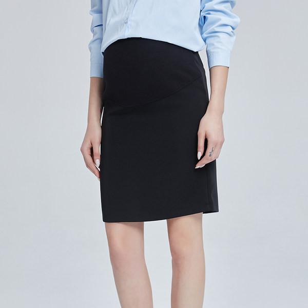 Дамска черна - пола за бременни 