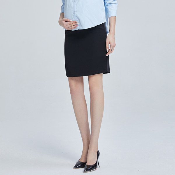 Дамска черна - пола за бременни 