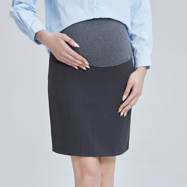 Дамска черна - пола за бременни 