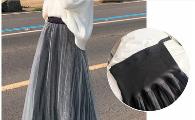 Модерна пола за бременни с висока талия нов модел