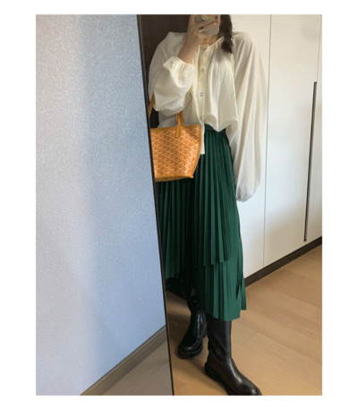 Дамска модерна плисирана пола 