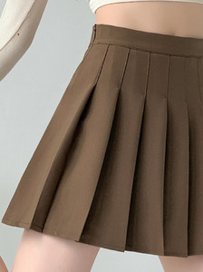 Дамска модерна къса пола в различни цветове