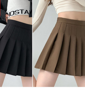 Дамска модерна къса пола в различни цветове