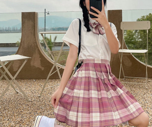 Γυναικεία καρό κοντή φούστα