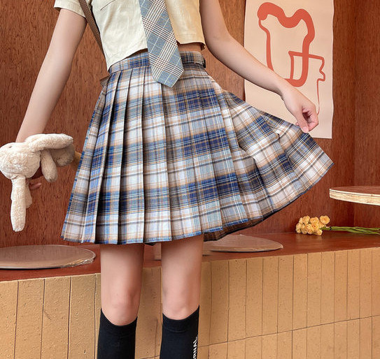 Γυναικεία καρό κοντή φούστα