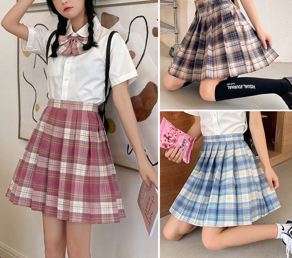 Γυναικεία καρό κοντή φούστα