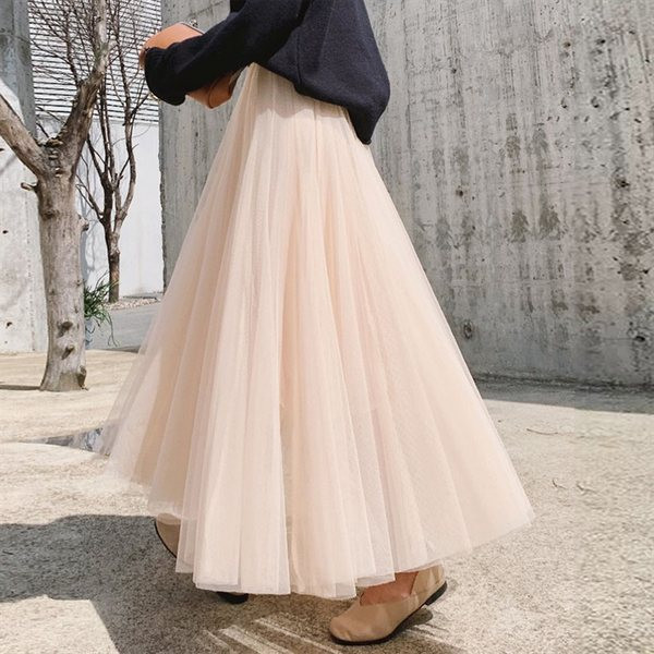 Ежедневна пола за бременни със средна дължина