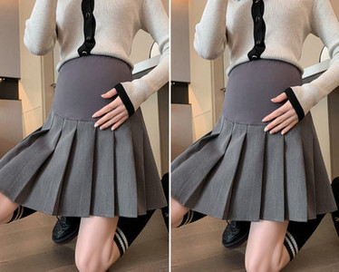 Дамска къса пола -  за бременни 