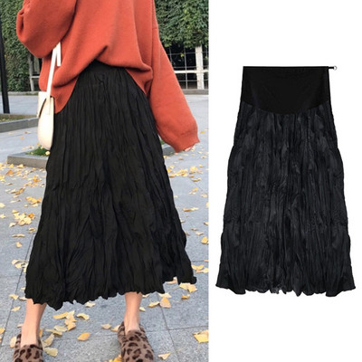 Women`s pleated skirt in two colors