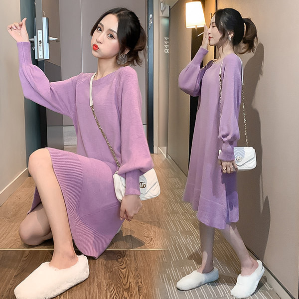 Дамска рокля за бременни в четири цвята 