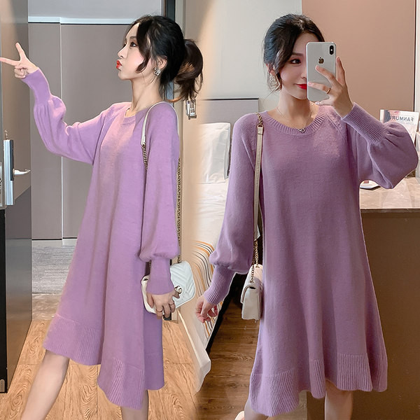 Дамска рокля за бременни в четири цвята 