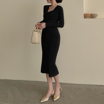 Дамска елегантна рокля за бременни 