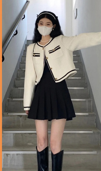 Плисирана дамска - пола за бременни 