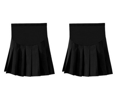 Плисирана дамска - пола за бременни