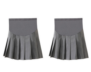 Плисирана дамска - пола за бременни