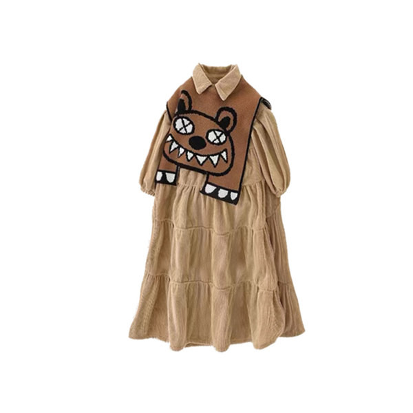 Дамска рокля за бременни със средна дължина