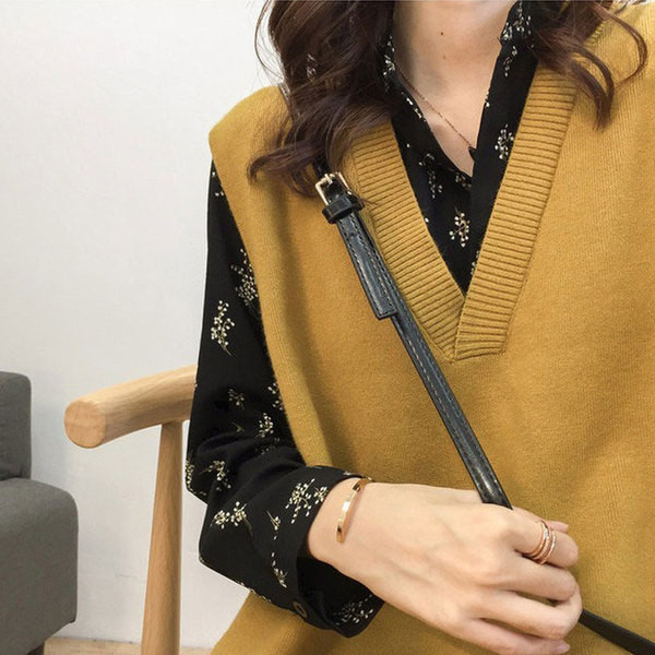 Дамска рокля с флорални мотиви за бременни 