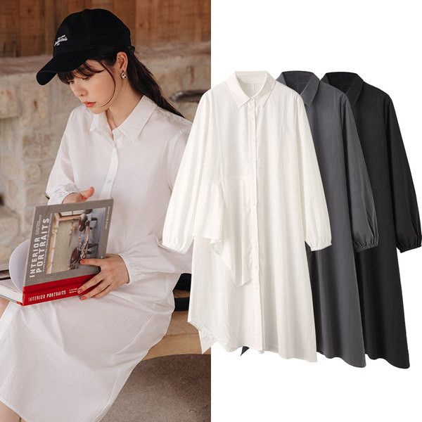 Дамска рокля закопчаване с копчета за бременни 