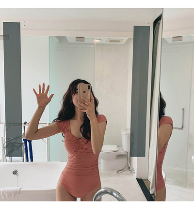 Цял дамски бански за бременни -два цвята