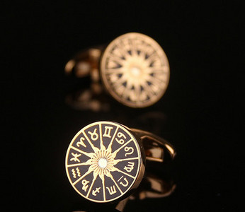 Модерни ръкавели с декоративни камъни -за мъже