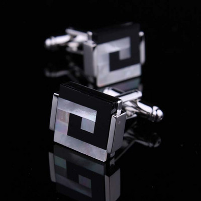 Модерни ръкавели с декоративни камъни -за мъже