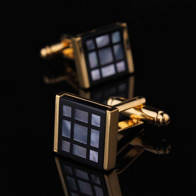 Модерни ръкавели с декоративни камъни -за мъже