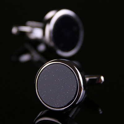 Модерни ръкавели с декоративни камъни -за мъже