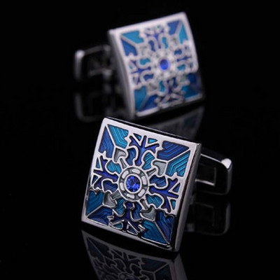 Модерни ръкавели с декоративни камъни -за мъже