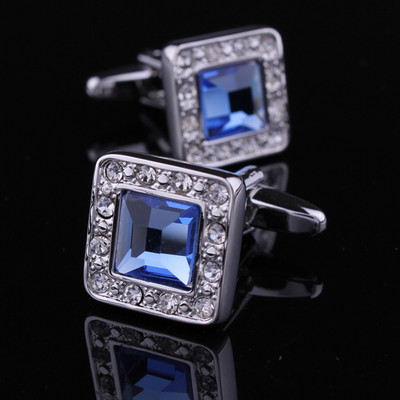 Модерни ръкавели с декоративни камъни -за мъже