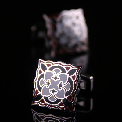 Модерни ръкавели с декоративни камъни -за мъже