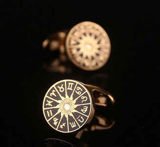 Мъжки ръкавели с камъни -няколко модела