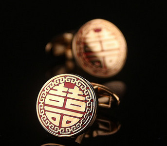 Мъжки ръкавели с камъни -няколко модела