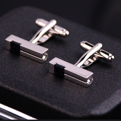 Мъжки ръкавели с камъни -няколко модела