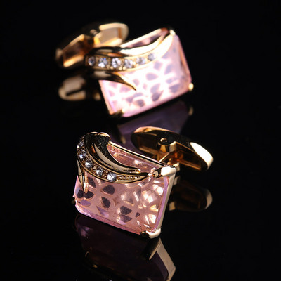 Мъжки ръкавели с камъни -няколко модела