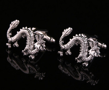 Копчета за мъжки ръкавели тип дракон