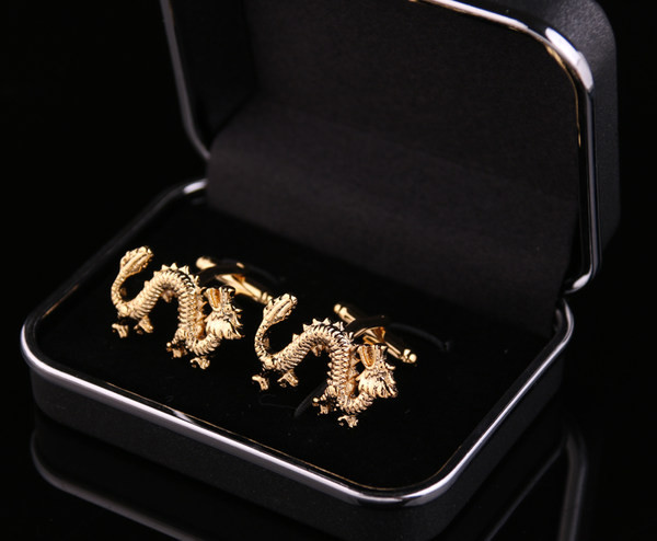 Копчета за мъжки ръкавели тип дракон