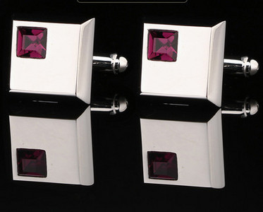 Модерни мъжки ръкавели с камъни -няколко модела