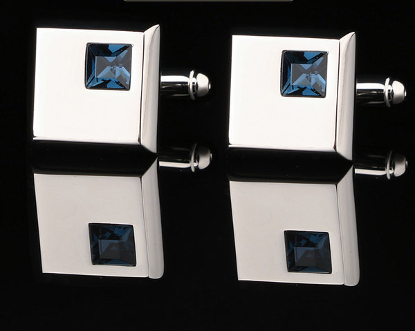 Модерни мъжки ръкавели с камъни -няколко модела