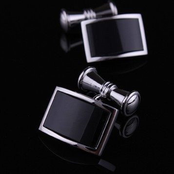 Стилни копчета за ръкавели няколко модела с декоративни камъни за мъже 