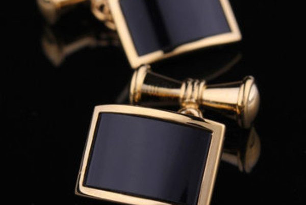 Стилни копчета за ръкавели няколко модела с декоративни камъни за мъже 