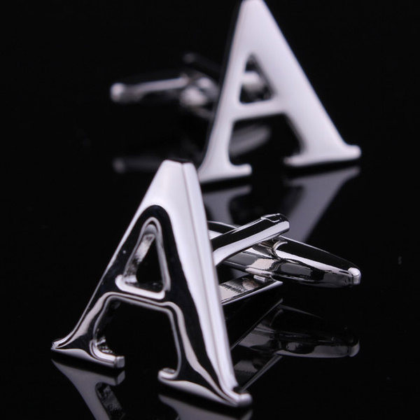 Мъжки копчета за ръкавели тип буква