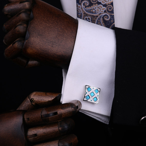 Квадратни копчета за ръкавели