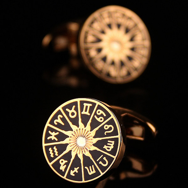 Мъжки ръкавели с римски цифри 