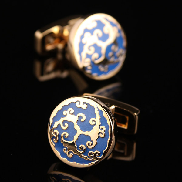 Малки кръгли копчета за ръкавели 