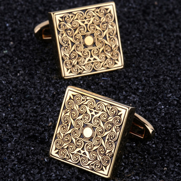 Мъжки квадратни копчета за ръкавели