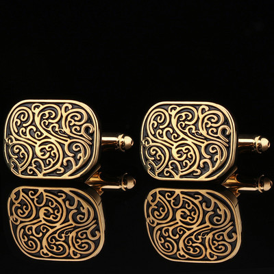 Гравирани мъжки копчета за ръкавели